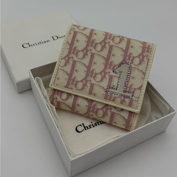 Authentic Dior canvas compact wallet - Picture 2 of 15